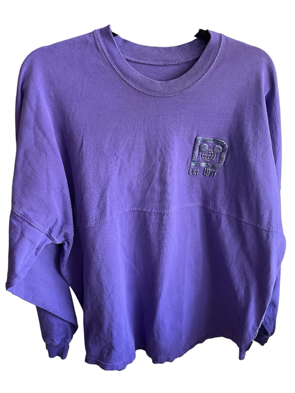 Disney Parks x Spirit Jersey Purple Potion Size Small Walt Disney World Glitter